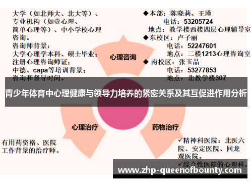 青少年体育中心理健康与领导力培养的紧密关系及其互促进作用分析